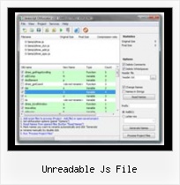 Netbeans Scramble Js unreadable js file