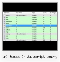 Obfuscate Payment References url escape in javascript jquery