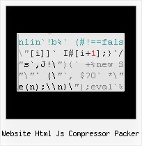Yui Compressor Rename Functions website html js compressor packer