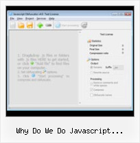 Yui Compressor Reverse why do we do javascript obfuscation