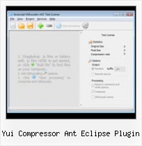 Yui Compressor Os X yui compressor ant eclipse plugin