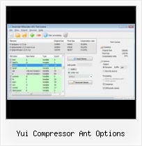 Asp Javascript Compressor yui compressor ant options