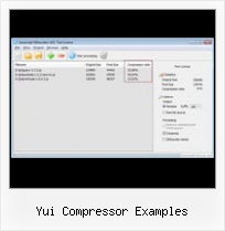 Javascript Encode Http yui compressor examples