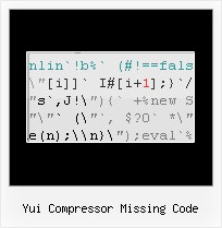 Tutorial Yuicompressor yui compressor missing code