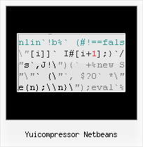 Window Open Javascript Decode yuicompressor netbeans