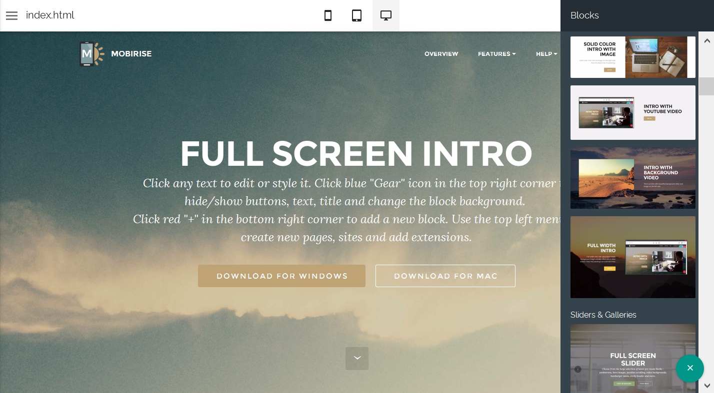 Bootstrap Site Template