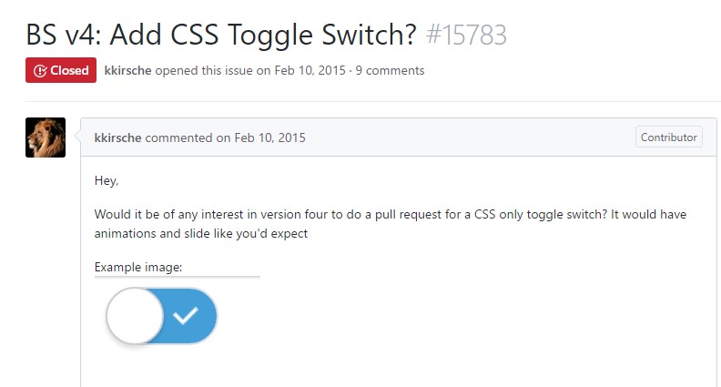  Providing CSS toggle switch in Bootstrap 4