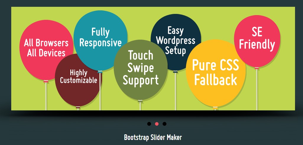  Bootstrap Responsive Slider 