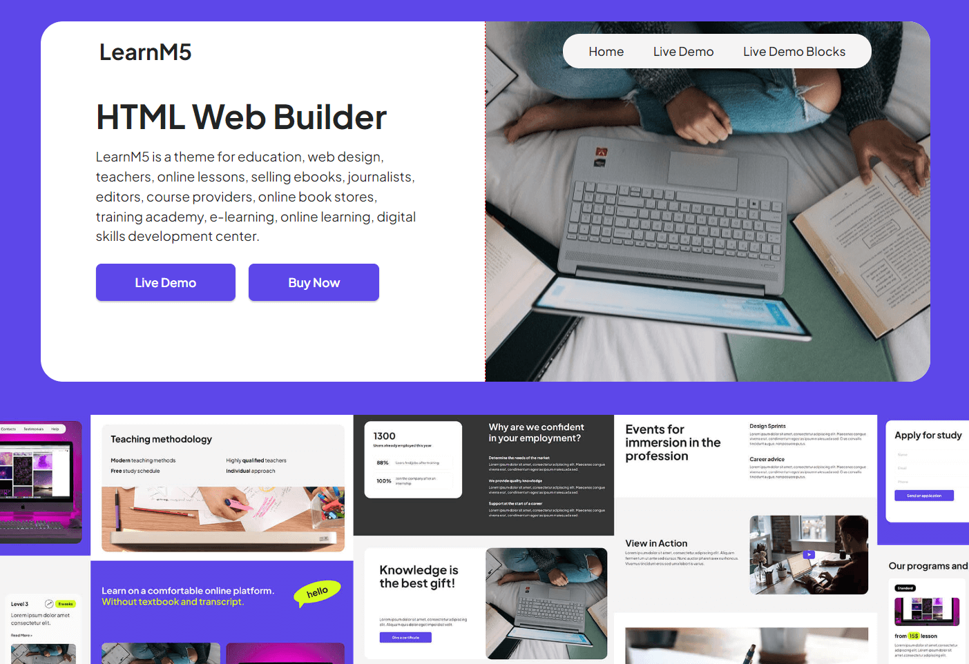  Best HTML Website Builder