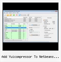 Netbeans Obfuscator Applet add yuicompressor to netbeans java code