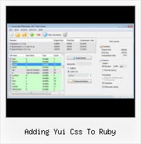 Yuicompressor Remove Copyright adding yui css to ruby