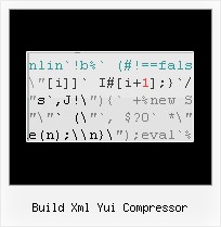 Pack Js File build xml yui compressor