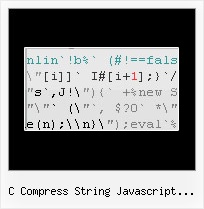 Encrypt Web Pages c compress string javascript encodeuricomponent