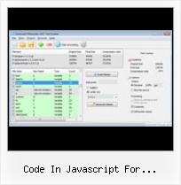 Decrypt Url Javascript code in javascript for compressing a folder