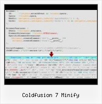 Decode Js File coldfusion 7 minify