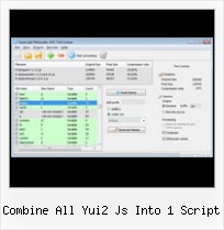 Encode Javascript Source combine all yui2 js into 1 script