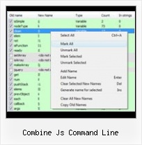 Joomla Javascript Java combine js command line