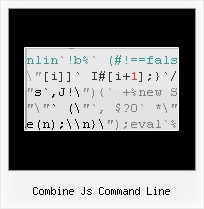 Css Obfuscator Ubuntu combine js command line