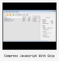 Javascript Packed Decryptor compress javascript with gzip