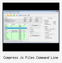 Javascript Compressor Freeware compress js files command line