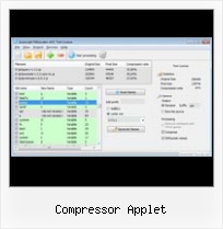 Js Encoding compressor applet
