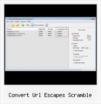 Yui Compressor And Js Rollup convert url escapes scramble