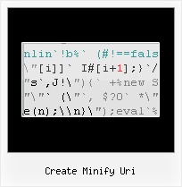 Jsmin Asp Version create minify uri