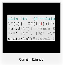Pack Jscript File cssmin django