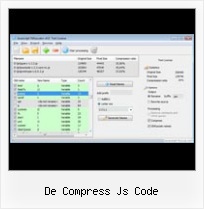 Packer Google de compress js code