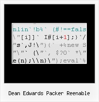 Javascript Compressor Rename Variables dean edwards packer reenable