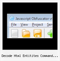 Compress Javascript Htaccess decode html entitites command line tool