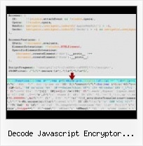Notepad Yui Compressor decode javascript encryptor decrypt source code
