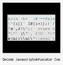 Javascript Compress File decode javascriptobfuscator com
