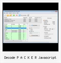 Powerbuilder Url Encoding Function decode p a c k e r javascript