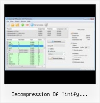 Joomla Javascript Java decompression of minify javascript online tool