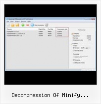 Javascript Encode Obfuscate decompression of minify javascript online tool