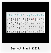Dean Edwards Packer 3 1 decrypt p a c k e r