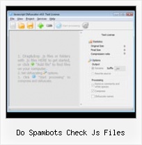 Base64 Packer do spambots check js files