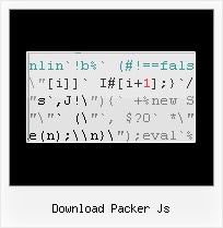 Js Encoding download packer js