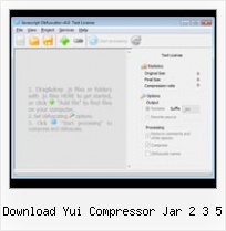 Open Source Javascript Obfuscator download yui compressor jar 2 3 5