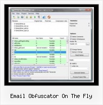 Php Javascript Minifier email obfuscator on the fly