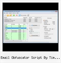 Javascript Decrypt Packer email obfuscator script by tim williams