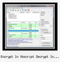 Javascript Compress Data encrypt in vbscript decrypt in javascript