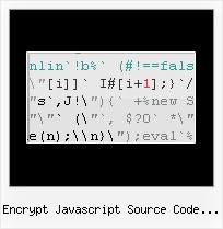 Javascript Obfuscator Reverse encrypt javascript source code open source