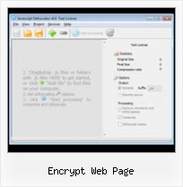Javascript Securing With Compression encrypt web page