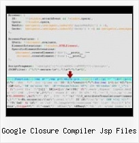 Protect Js Javascript google closure compiler jsp files