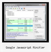 Perl Yslow google javascript minifier