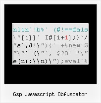 Gm Script Packer gsp javascript obfuscator