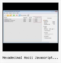 Javascript Base16 Decode hexadecimal ascii javascript encode decode