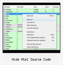 Php Java Minify hide html source code